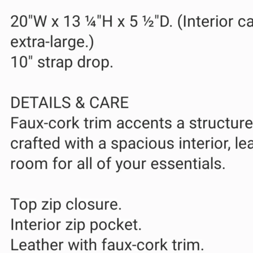 Cork White Leather Large Lilly Pulitzer Bag Tote Well Loved - Picture 8 of 8